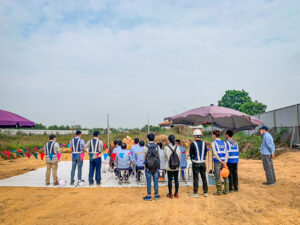 Safety ceremony in yamaha